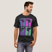 Cool Retro Parkour Free Running Parkour T-Shirt (Vorne ganz)