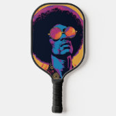 Cool/Retro-Pickleball-Paddel Pickleball Schläger (Rückseite)