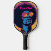 Cool/Retro-Pickleball-Paddel Pickleball Schläger (Rückseite)