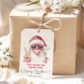 Cool Retro Santa Trendy Geschenkanhänger