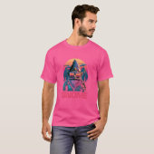 Cool Retro Sonnenbrille Gnome T-Shirt (Vorne ganz)