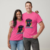 Cool Retro Sonnenbrille Leopard T-Shirt (Unisex)