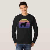 Cool Retro Sunset Fun Cavalier King Charles Spanie T-Shirt (Vorne ganz)