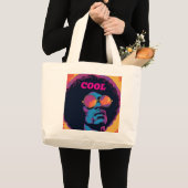 Cool/Retro-Totbeutel Jumbo Stoffbeutel (Vorderseite (Produkt))