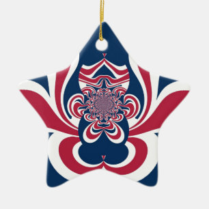 Cool Retro Vintag Hakuna Matata GIBT Trendflagge Keramik Ornament
