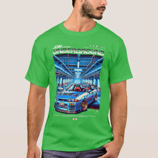 Cool Retro Vintag Japanisch JDM Tokyo Japan Drift T-Shirt