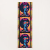 Cool/Retro Yoga Mat Yogamatte (Rückseite)