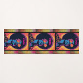 Cool/Retro Yoga Mat Yogamatte (Vorderseite (Horizontal))