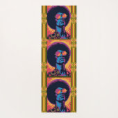 Cool/Retro Yoga Mat Yogamatte (Rückseite)