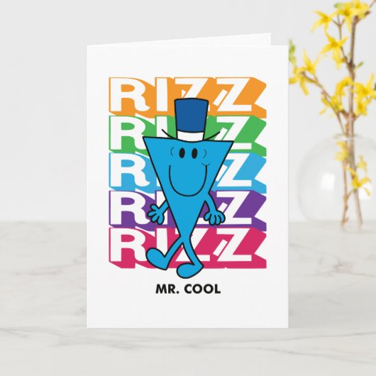 Cool Rizz Karte (Gelbe Blume)