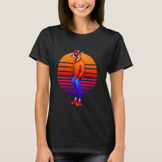 Cool Roan Antelope Modernes Urban Style Sunset Ret T-Shirt