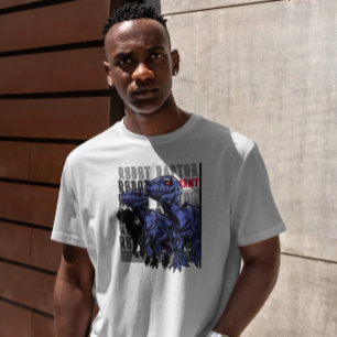 Cool Robot Raptor T-Shirt