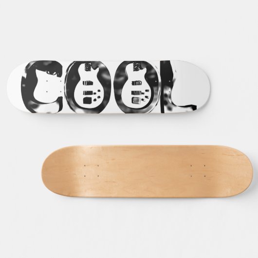 COOL ROCK GUITARS SKATEBOARD (Horizontal)