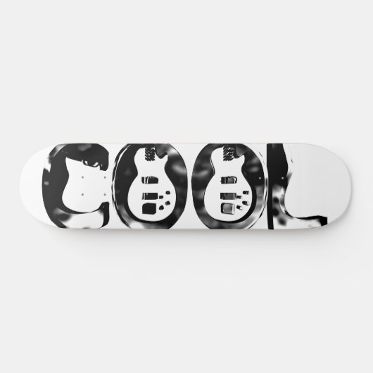 COOL ROCK GUITARS SKATEBOARD (Horizontal)