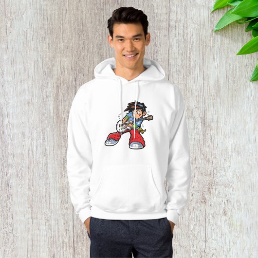 Cool Rock Star Gitarrist Fun Musiker Hoodie