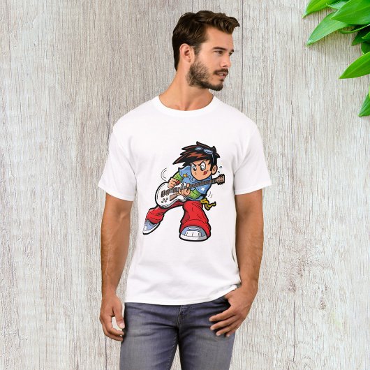 Cool Rock Star Gitarrist Fun Musiker T-Shirt