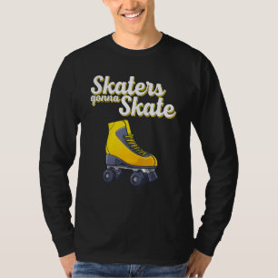 Cool Roller Skaten für Männer Roller Derby Dis T-Shirt
