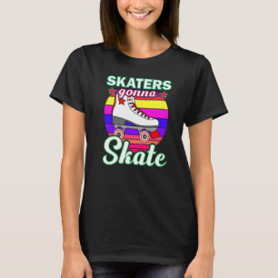 Cool Roller Skaten für Männer Roller Derby Dis T-Shirt