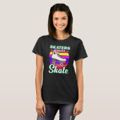 Cool Roller Skating For Men Women Roller Derby Dis T-Shirt (Vorne ganz)