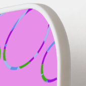 Cool rosa Cooles Pickleball Paddel Pickleball Schläger (Linke Seite)