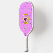Cool rosa Cooles Pickleball Paddel Schläger (Links)