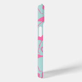 Cool rosa Flamingo-Muster Case-Mate iPhone Hülle (Rückseite / Rechts)