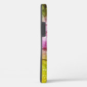 Cool rosa Grünes, einzigartiges Wasserfarbenmuster Case-Mate iPhone Hülle (Rückseite / Rechts)