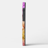 Cool rosa Grünes, einzigartiges Wasserfarbenmuster Case-Mate iPhone Hülle (Rückseite / Links)