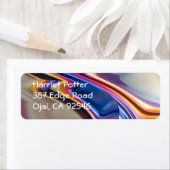 Cool rosa Lila Abstraktes Fraktal Kunst, Dichtung  (Insitu)