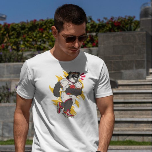 Cool Rugby Panda T-Shirt
