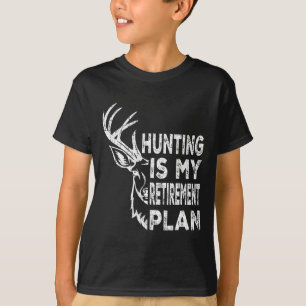 Cool Ruhestand Jagd ist mein Rentenplan Angeln T-Shirt