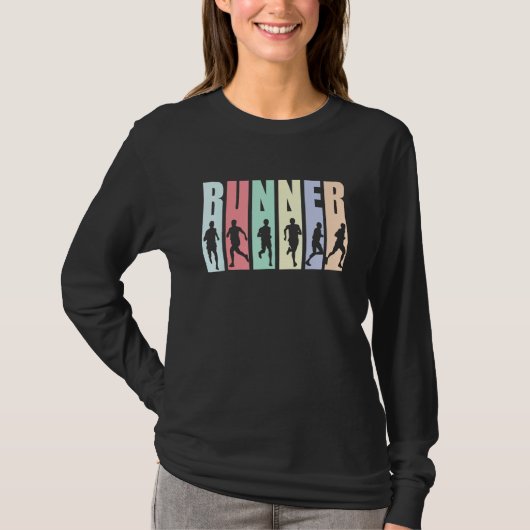 Cool Runner Triathlon Athlete Cross Country Runnin T-Shirt (Vorderseite)