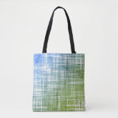 COOL Rustikales Streifenmuster Tasche (Vorderseite)