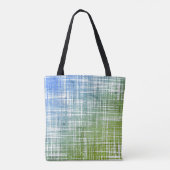 COOL Rustikales Streifenmuster Tasche (Rückseite)
