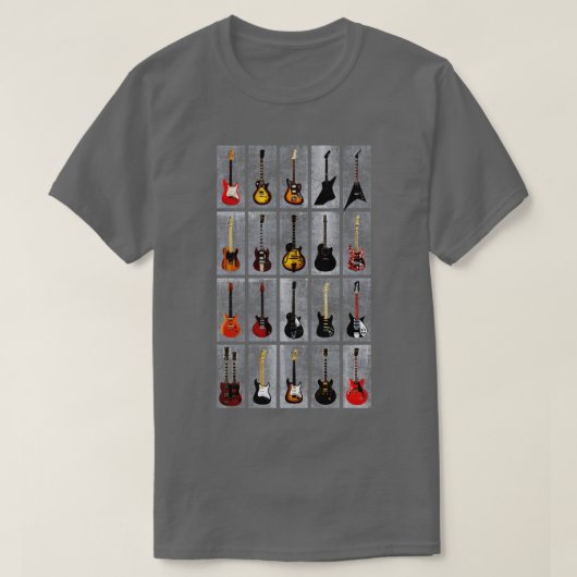 Cool s Guitar Legends Collection T-Shirt (Design vorne)