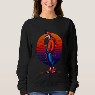 Cool Sable Antelope Modernes Urban Style Sunset Re Sweatshirt