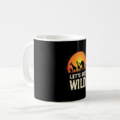 Cool Safari Design For Men Women Kids Safari Anima Kaffeetasse (Vorderseite Links)