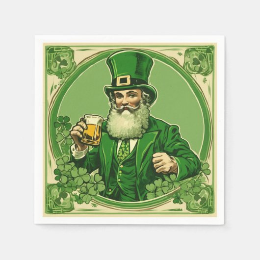 Cool Saint Patrick's Day party Serviette (Vorderseite)