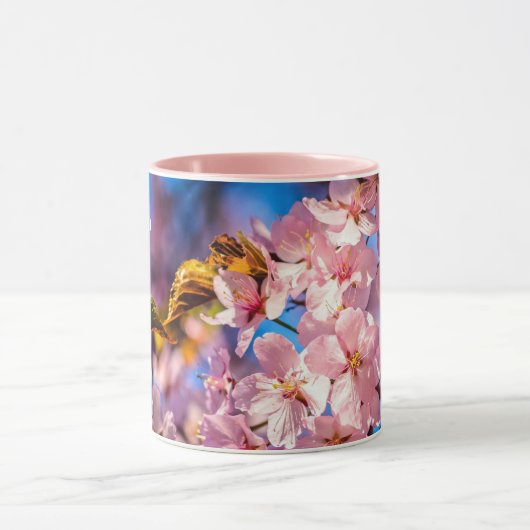 Cool Sakura Garland Tasse (Zentrum)