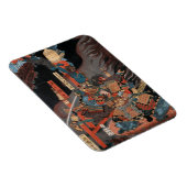 Cool Samurai Hero Minamoto no Yorimitsu Magnet (Rechte Seite)