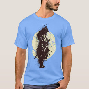 Cool Samurai Warrior Backside T - Shirt Copy Copy