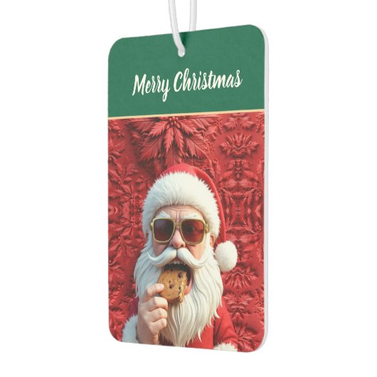 Cool Santa Claus Autolufterfrischer (Links)