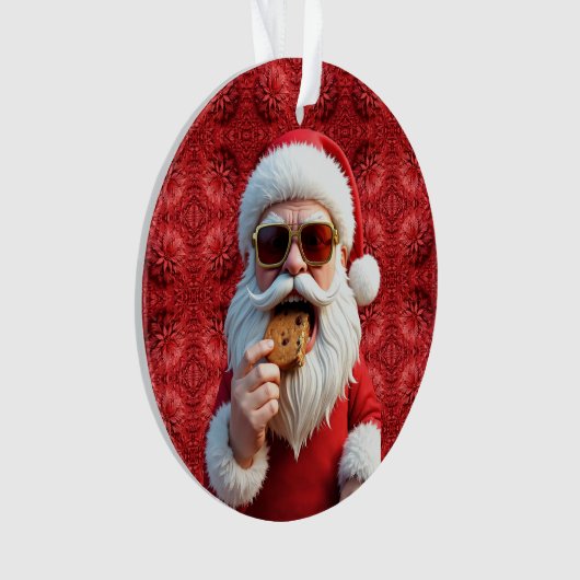 Cool Santa Claus Ornament (Vorderseite)