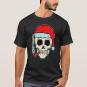 Cool Santa Claus Xmas Party Merry Christmas T-Shirt (Vorderseite)