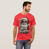 "Cool Santa Merry Christmas Tee – Funny Holiday (Vorne ganz)