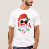 Cool Santa mit Shades T-Shirt (Vorderseite)