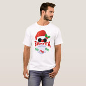 Cool Santa mit Shades T-Shirt (Vorne ganz)