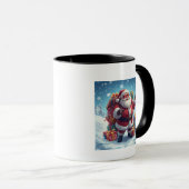 Cool Santa Mug – Festive Fun with Holiday Vibes Tasse (VorderseiteRechts)