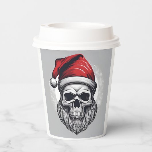 Cool Santa Pappbecher (Rückseite)