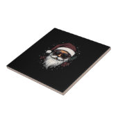 Cool Santa with Sunglasses Christmas Fliese (Seite)